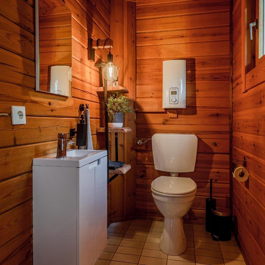 Blockhaus Eifelsteig W/ Kamin Garten & Feuerstelle Berndorf  Dış mekan fotoğraf